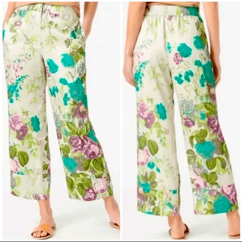 J. Crew Collection floral pants only worn twice